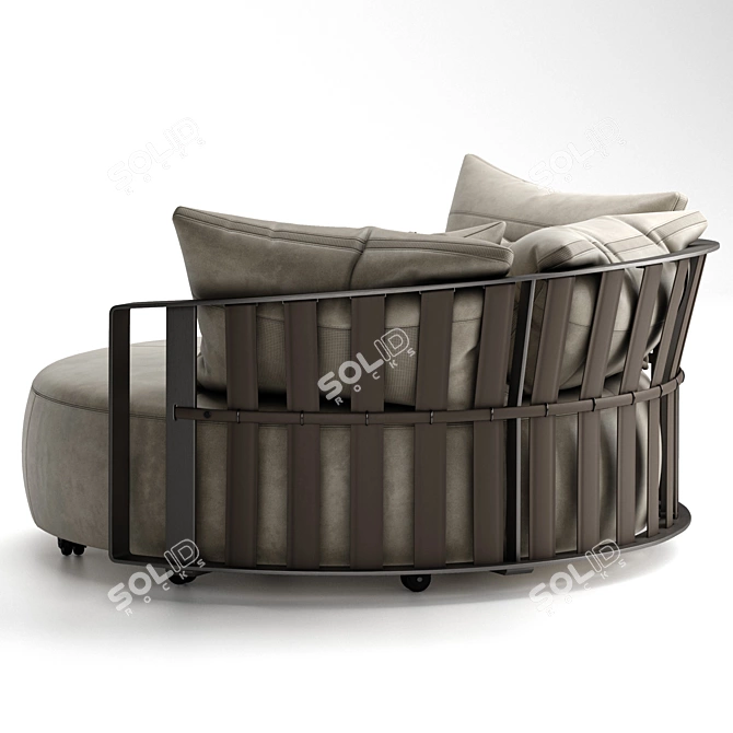 Poltrona Frau Scarlett Sofa: Elegant and Versatile 3D model image 2