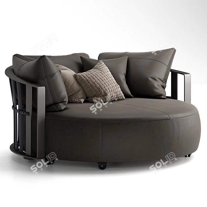 Poltrona Frau Scarlett Sofa: Elegant and Versatile 3D model image 3