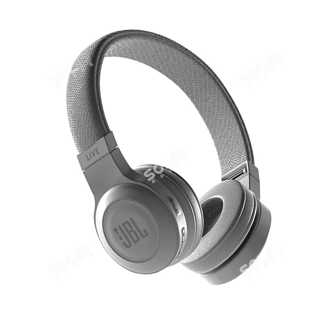 JBL Live 400BT Wireless Headphones 3D model image 1