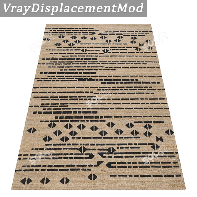 High-Quality Carpets Set 3D model image 3