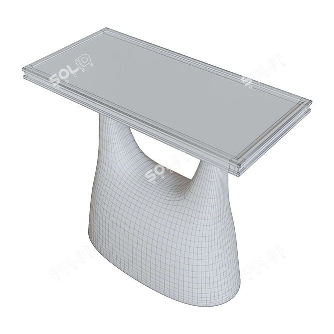 Hiquily Console - Artistic Collection 3D model image 3