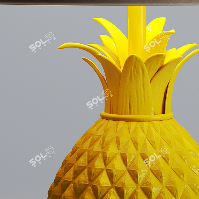 Modern Full House Table Lamp 3D model image 2