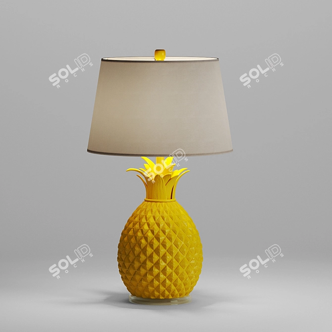 Modern Full House Table Lamp 3D model image 7