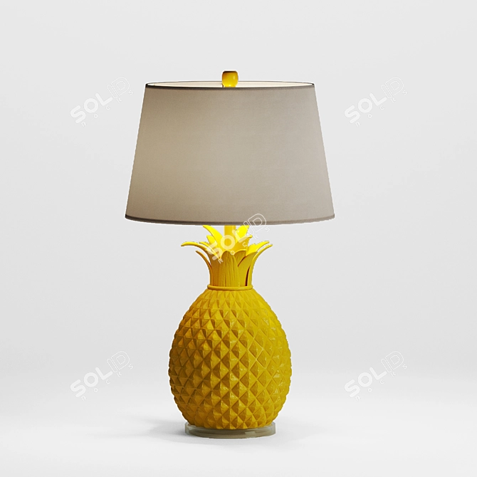 Modern Full House Table Lamp 3D model image 9