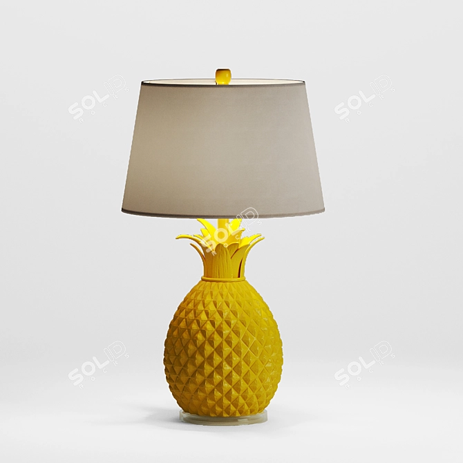 Modern Full House Table Lamp 3D model image 11