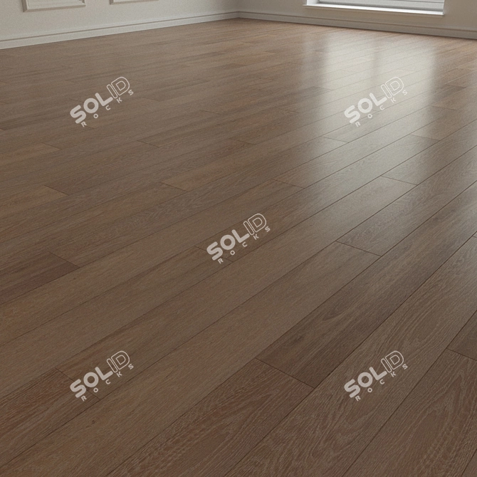 Cristal Parquet Tiles - High Resolution Laminate Flooring 3D model image 2