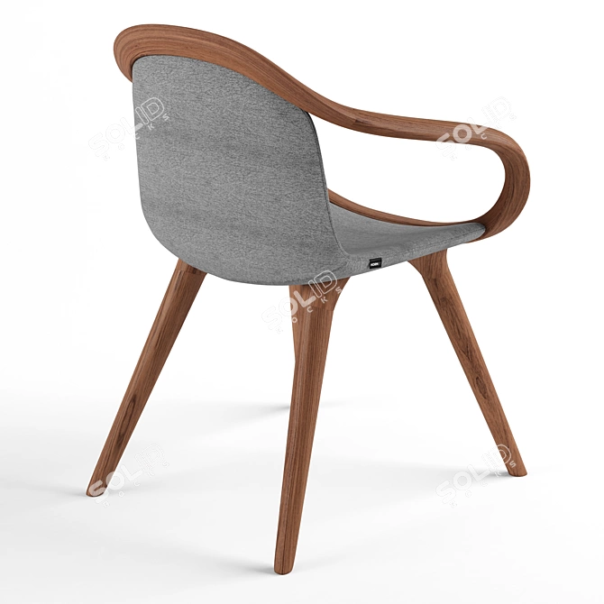 Ginevra Horm Italia Chair: Sleek Design, Maximum Comfort 3D model image 2