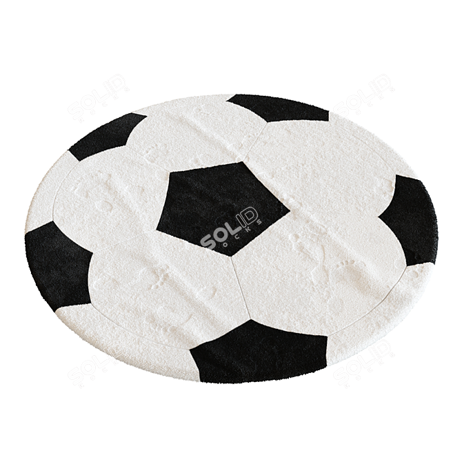Sports Ball Carpets 3D model image 2