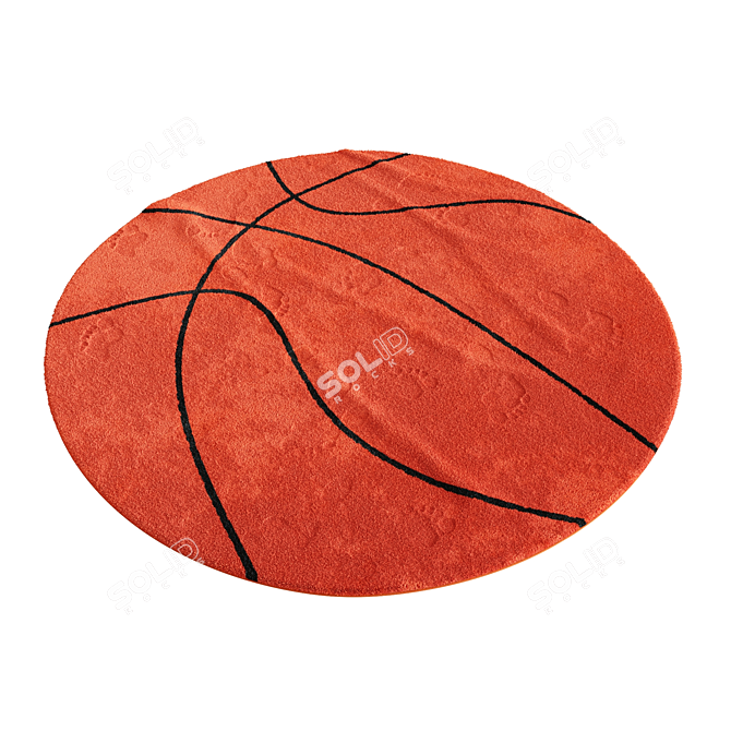 Sports Ball Carpets 3D model image 3