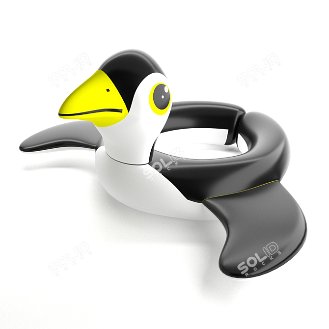 Pingu Swim Float for Kids 3D model image 2