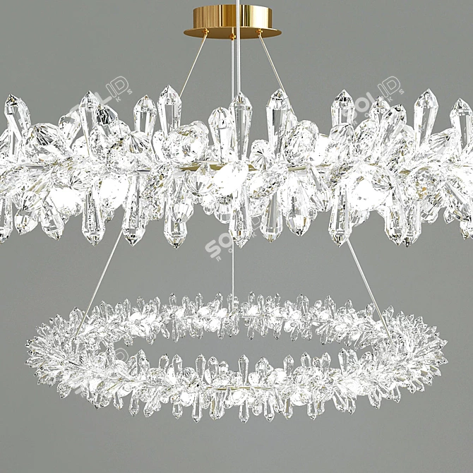 Sibly 60cm: Elegant Design Lamp 3D model image 2