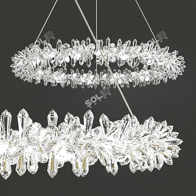 Sibly 60cm: Elegant Design Lamp 3D model image 3