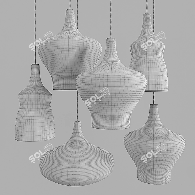  Vintage-inspired Studio Italia Design Nostalgia Mini Lamp 3D model image 2