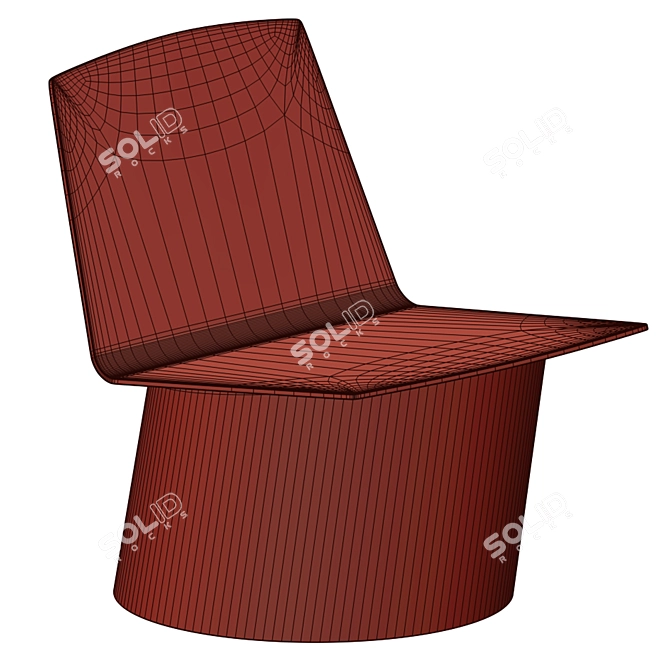 Elevate Your Comfort: BIAS L Chair 3D model image 2