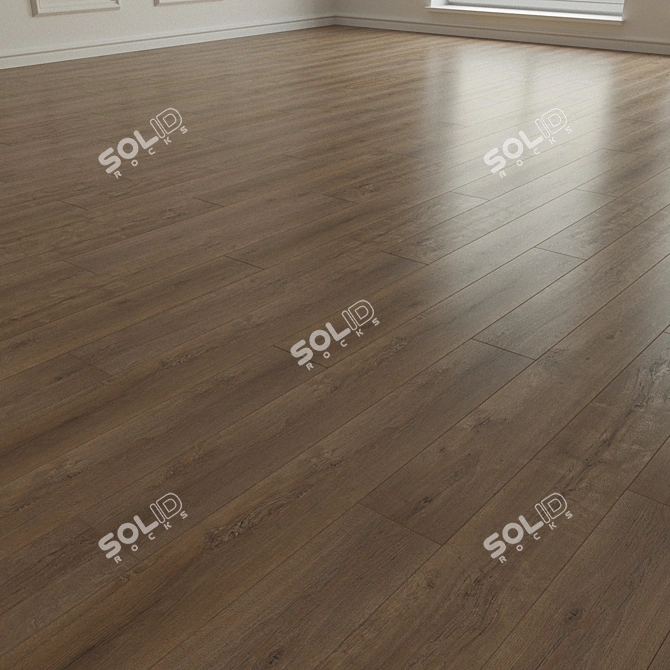 Title: Centaurus Laminate Parquet Tiles 3D model image 2