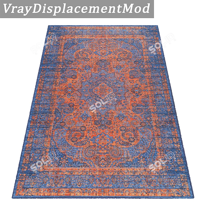 High-Quality Carpet Set with Versatile Textures 3D model image 3