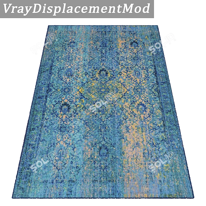 High-Quality Carpet Set 3D model image 3