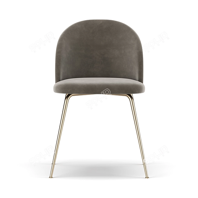 Elegant Iris Chair - Russian Translation 3D model image 3
