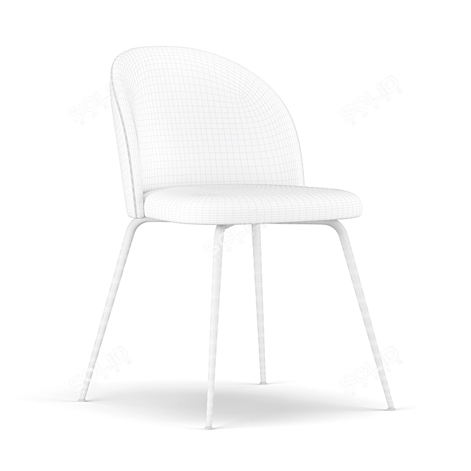 Elegant Iris Chair - Russian Translation 3D model image 5