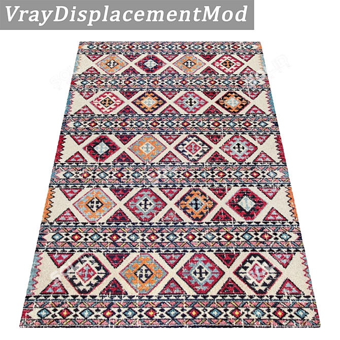 Versatile High-Quality Carpet Set 3D model image 3