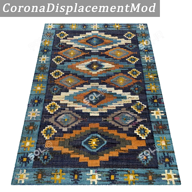 High-Quality Carpet Set 3D model image 4