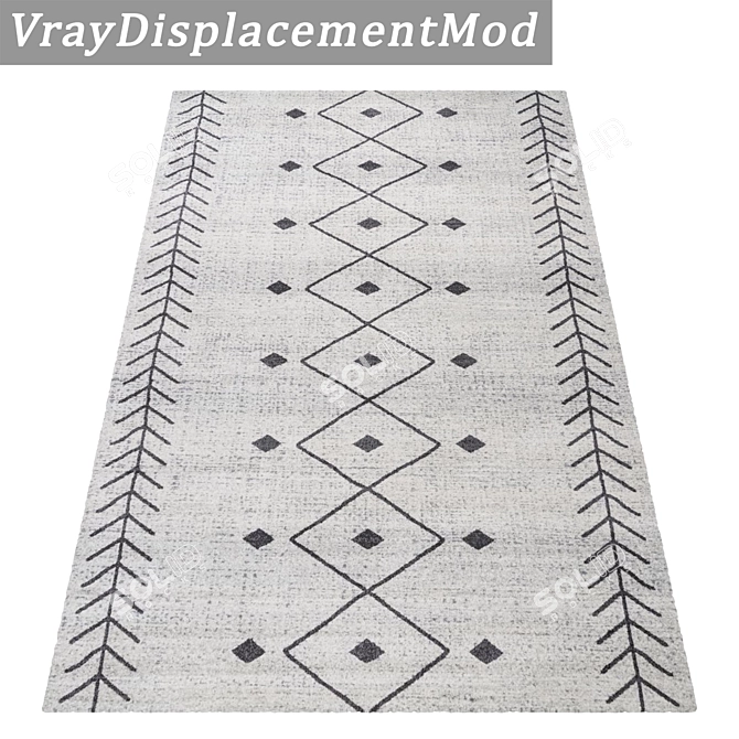 Title: Luxury Carpets Set 3D model image 3