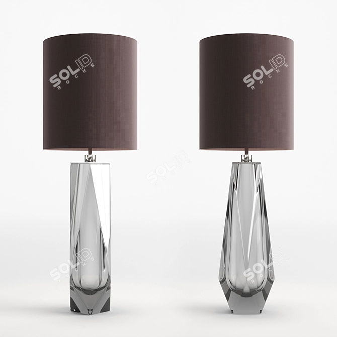 Radiant Diamond Lamp XL 3D model image 1