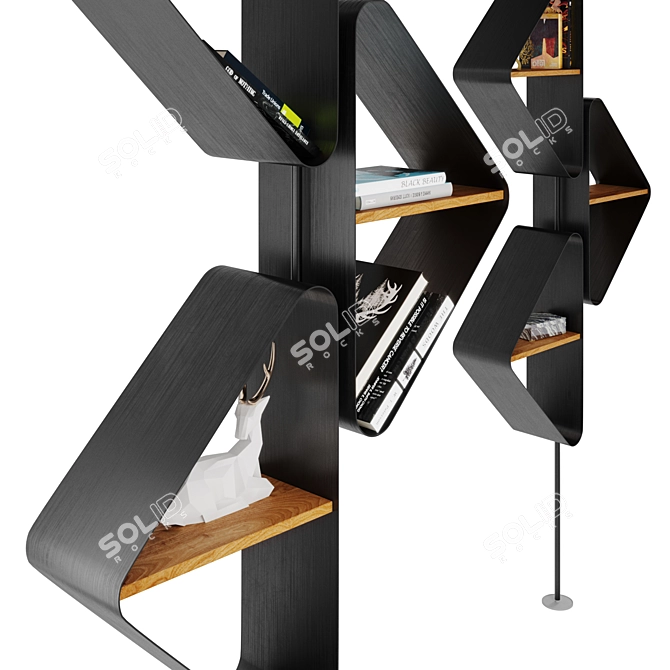Spinnaker Italia: Versatile Hanging or Ceiling Mount Shelf 3D model image 3