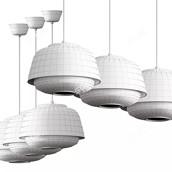 Yoko Pendant Lamp 3D model image 2