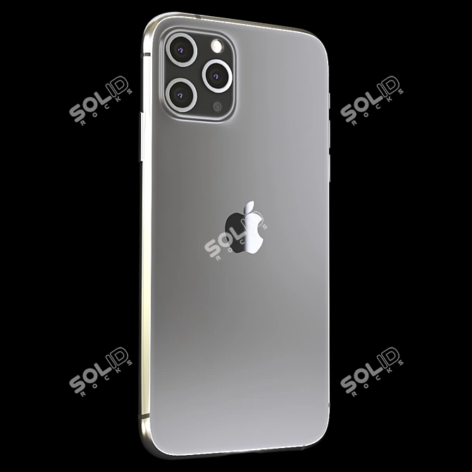 Ultimate Apple iPhone 11 Pro Max 3D model image 1