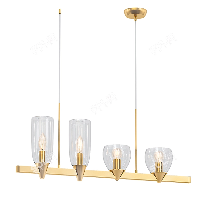 ST Luce Teneresa Pendant Chandelier 3D model image 1