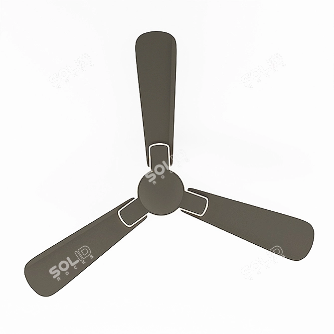 Havells Enticer: Luxury Ceiling Fan 3D model image 3