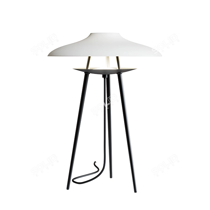 Stellar Works Haro Lamp: Sleek and Stylish Table Illumination 3D model image 1