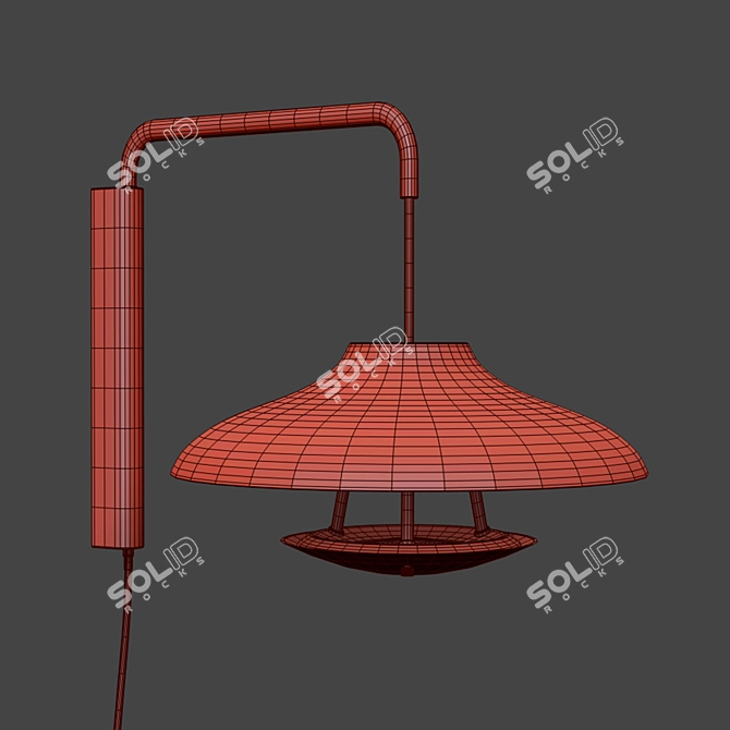 Modern Haro Wall Lamp by Stellar Works 3D model image 4