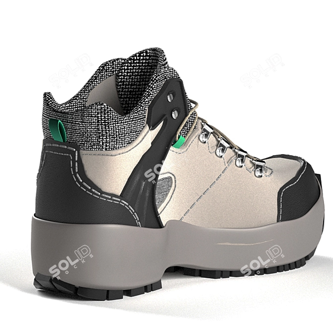 Corona Shoe: Crafted with Quality 3D model image 2