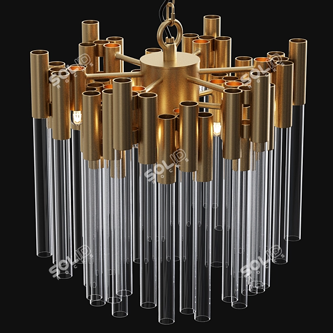 Exquisite Nellcote Royal Maroc Pendant 3D model image 2