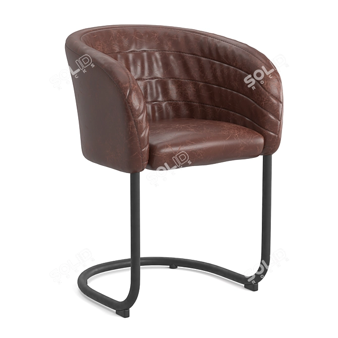 Vical Seney Chair - Elegant & Stylish 3D model image 1