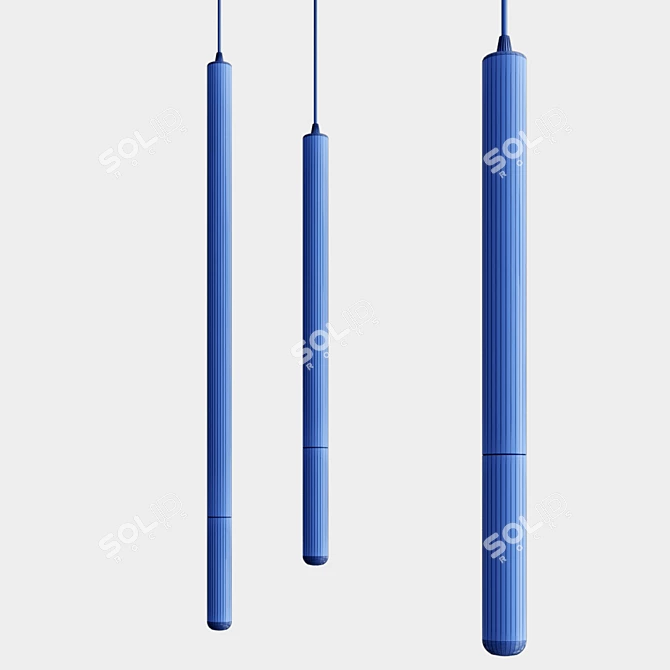 Enchanting Island Pendant: Illuminate Your Fantasy 3D model image 3