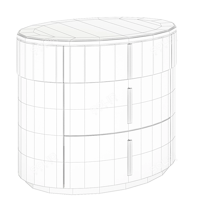 2013 Double C Millimeters: 646.85x459.06x550.0 3D model image 3