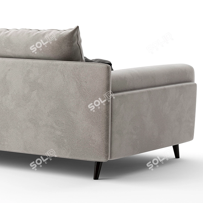 Arflex Faubourg: Modern Design Sofa 3D model image 3