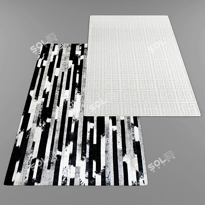 Modern Style Rug Collection 3D model image 3