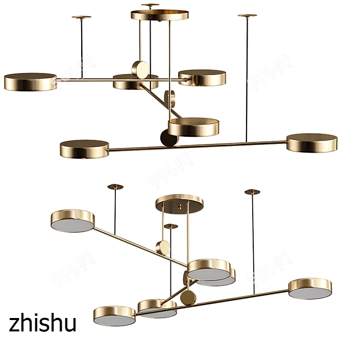 2013 Zhishu 3D Model | V-Ray Render 3D model image 1