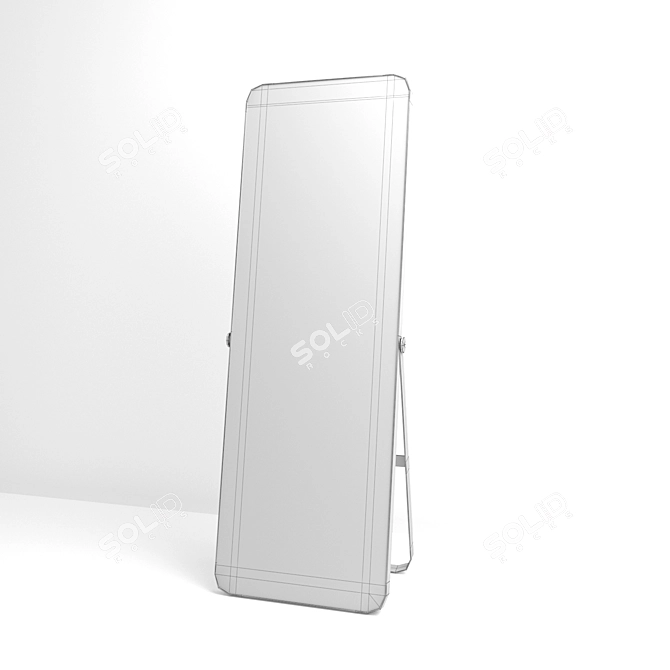 Luxury Eichholtz Mirror: Hardwick 3D model image 3