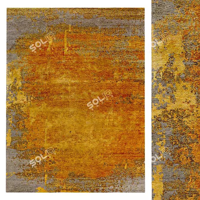 Elegant Archive Premium Carpet 3D model image 1