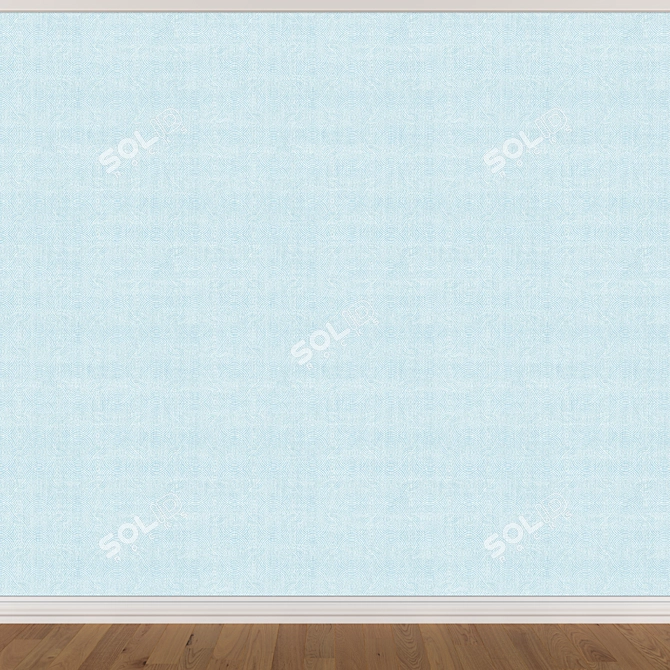 Seamless Wallpaper Set - 3 Colors 3D model image 3