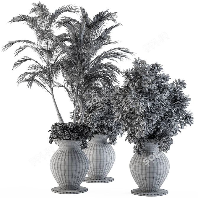 Botanical Oasis - Set 88 3D model image 5