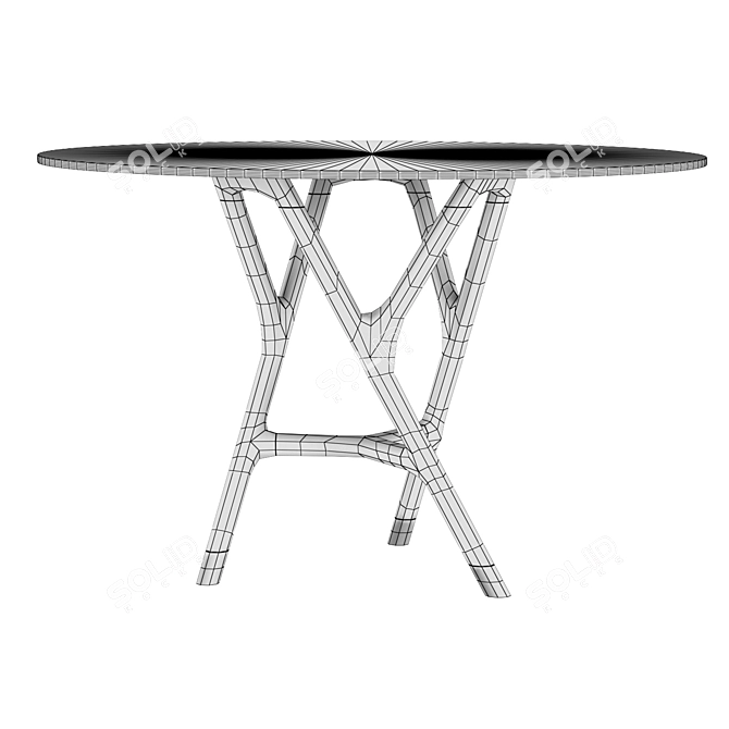 Joyce Round Table: Italian Design Elegance 3D model image 5