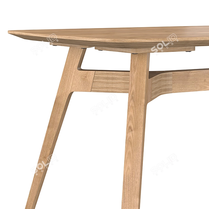 Lasting Birch Bar Table 3D model image 4