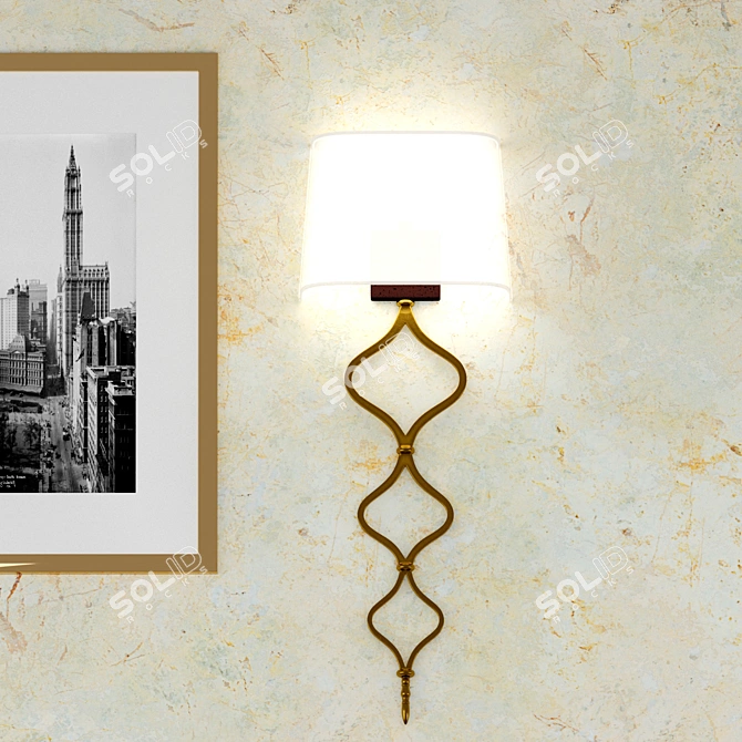 Title: Modern Style Wall Sconce - Gramercy Efrain 3D model image 3