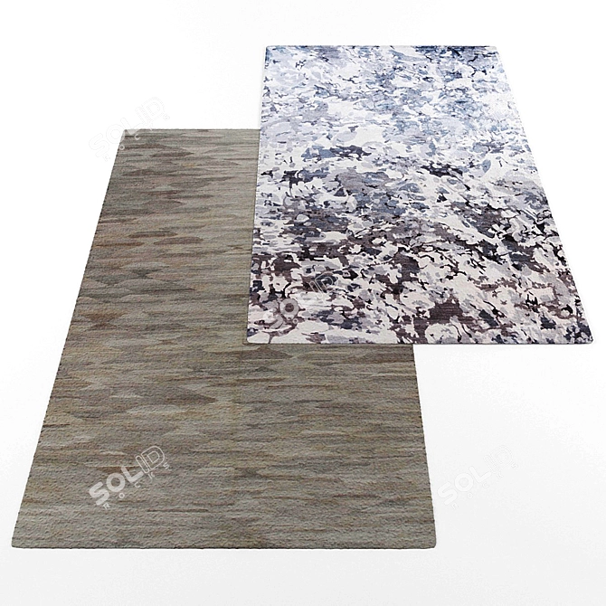 Modern Style Rug Collection 3D model image 3